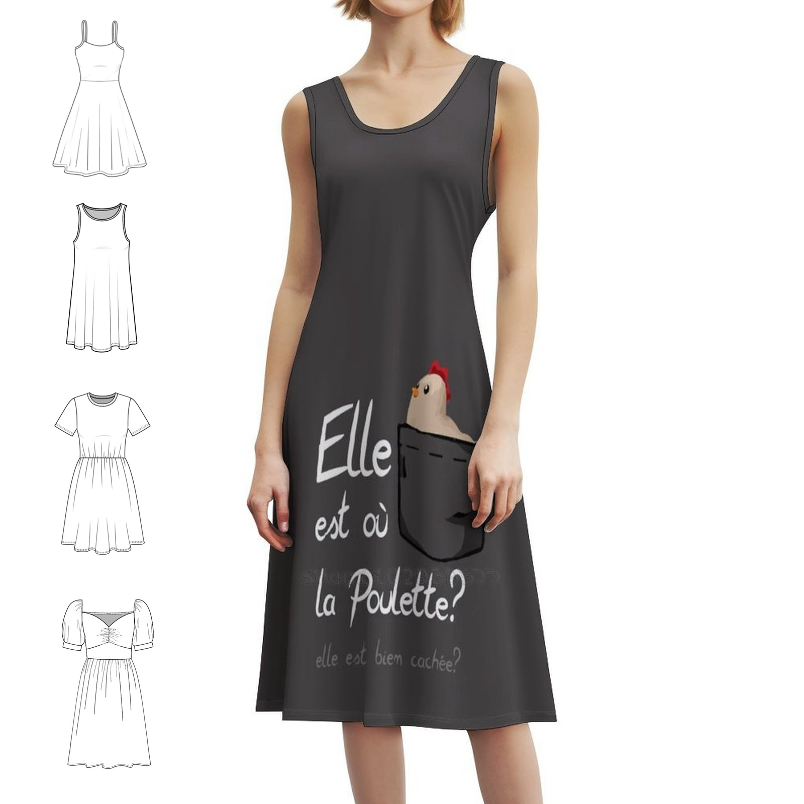 Summer Clothing Quotes - Bem escondido feminino streetwear vestido de