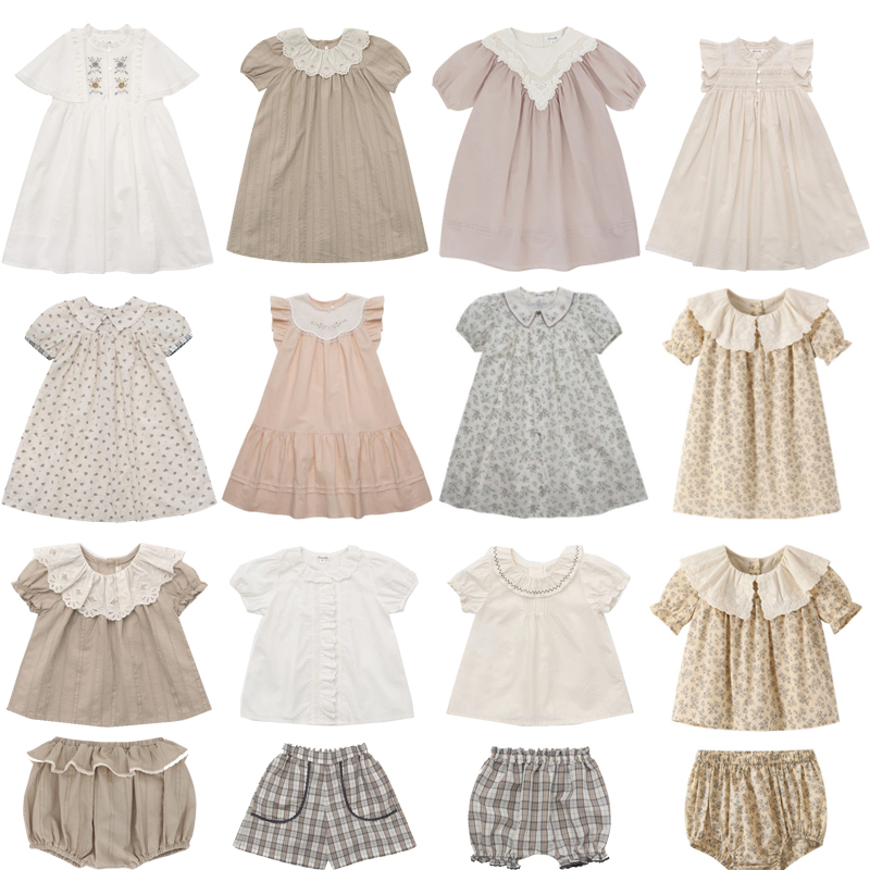 Summer Line Clothing Brand - Lou-vestido de verão para meninas, impressão
