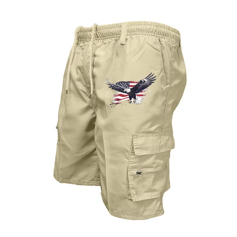 Summer Clothing Work - Bermudas Cargo Masculinas 2026 com Cintura