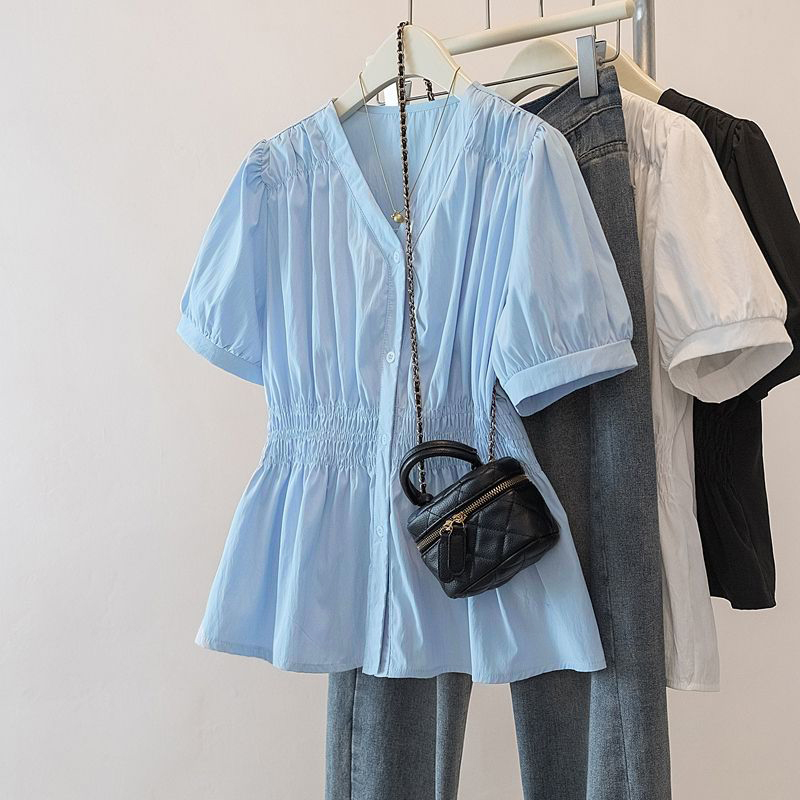Summer Clothing Office - Camisa e Blusa Feminina Plus Size