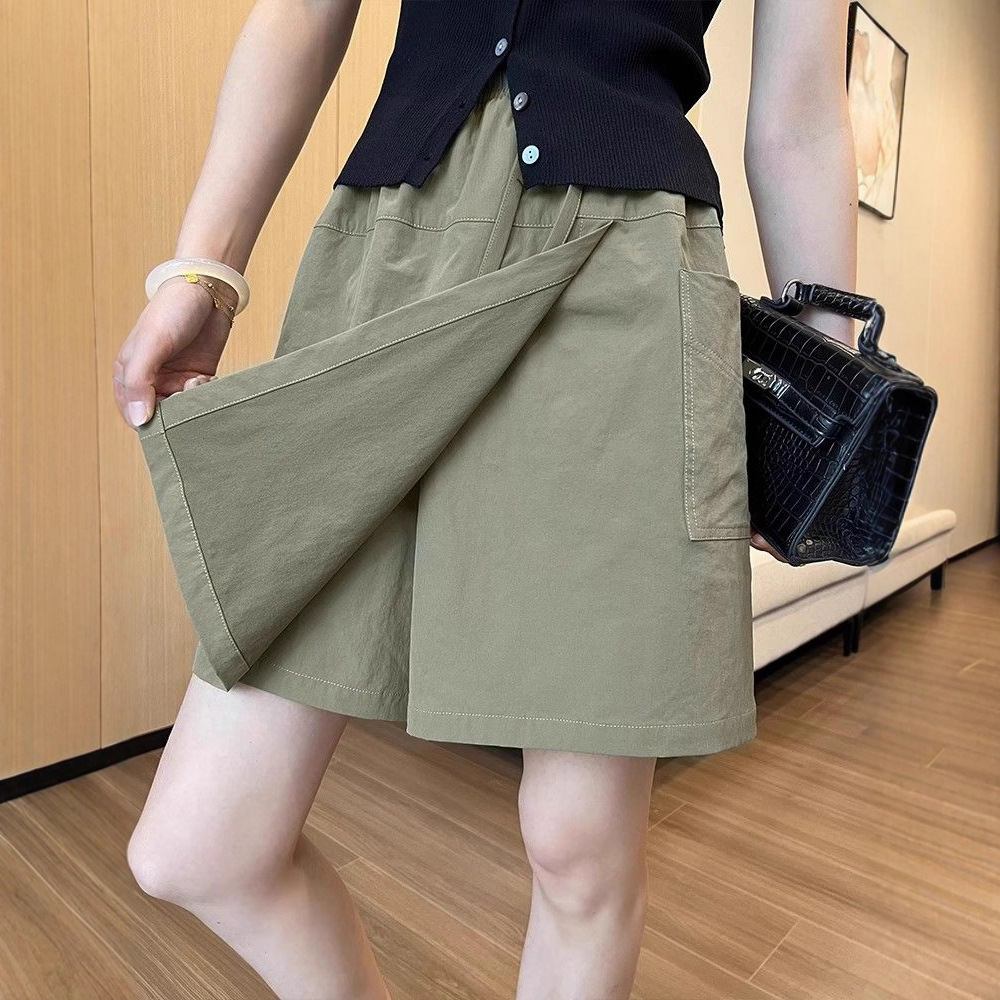 Summer Clothing Work - Calças de Trabalho Femininas Plus Size