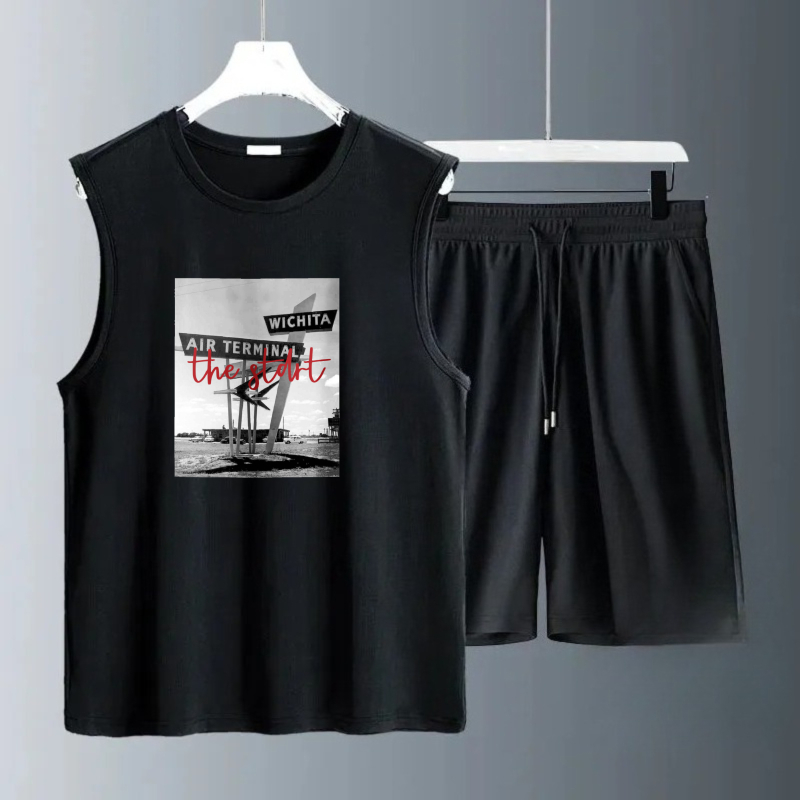 Summer Clothing Mens - Conjuntos de Regatas Masculinas 2026: Roupa