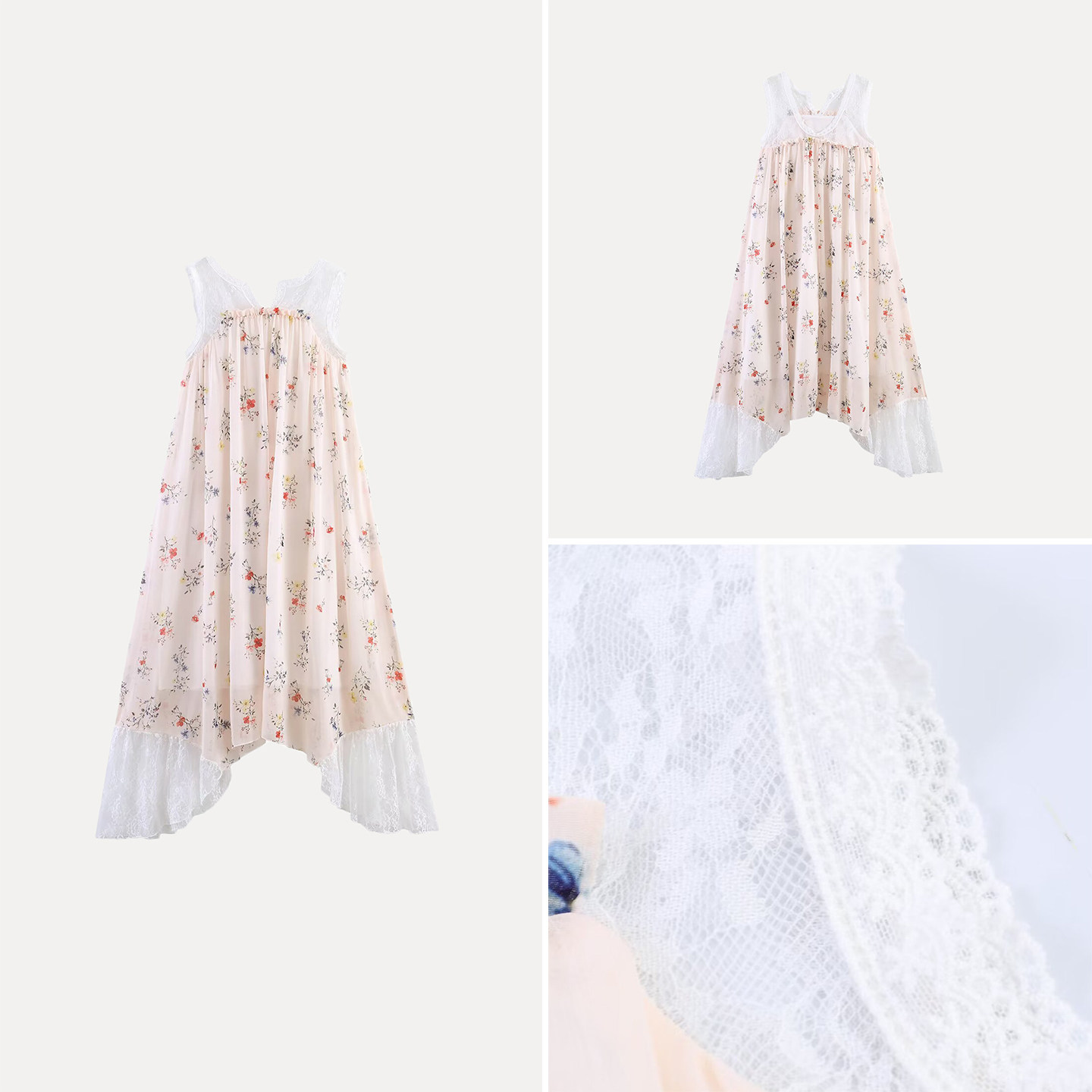 Summer Line Clothing Brand - Vestido Sem Mangas com Detalhes em
