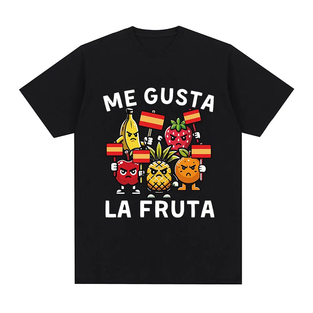 Summer Clothing In Spanish - Me Gusta La Fruta Camiseta Engraçada