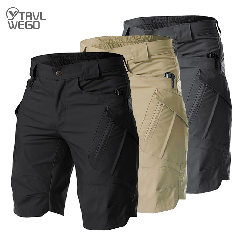 Summer Clothing Work - Bermudas Táticas Masculinas TRVLWEGO de Secagem