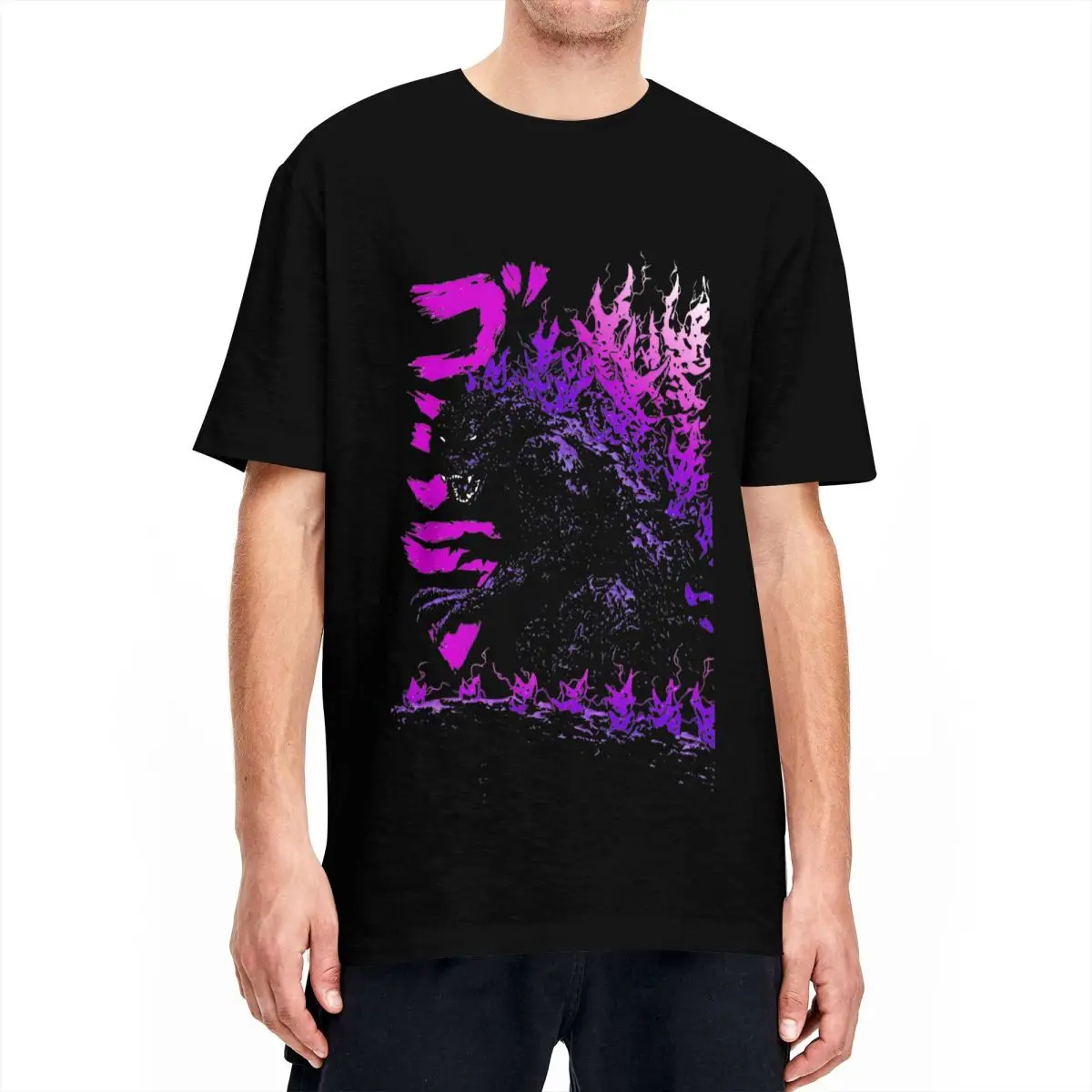 Vintage Summer Clothing Men - Camiseta masculina manga curta vintage com