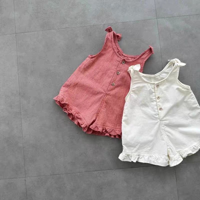 Summer Clothing For Babies - Macacão de Verão para Meninas com