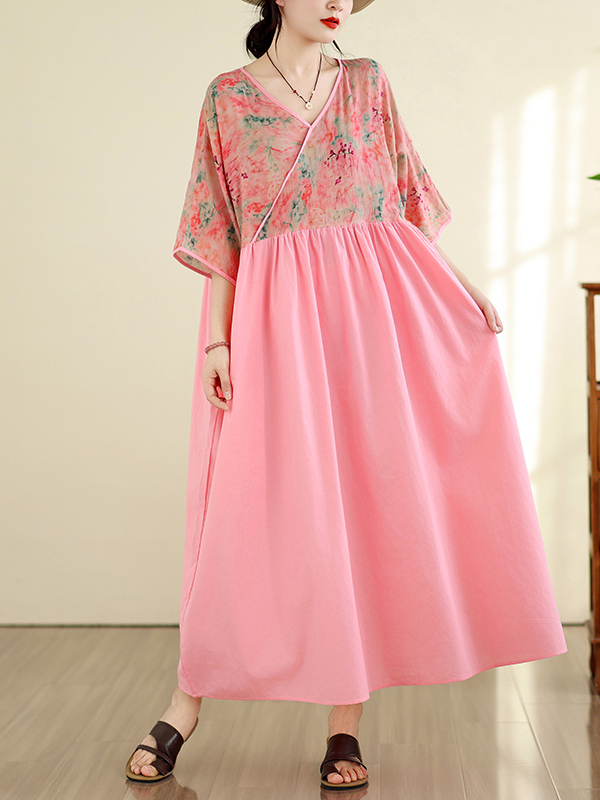 Summer Clothing New Look - Vestido Longo Feminino Plus Size de