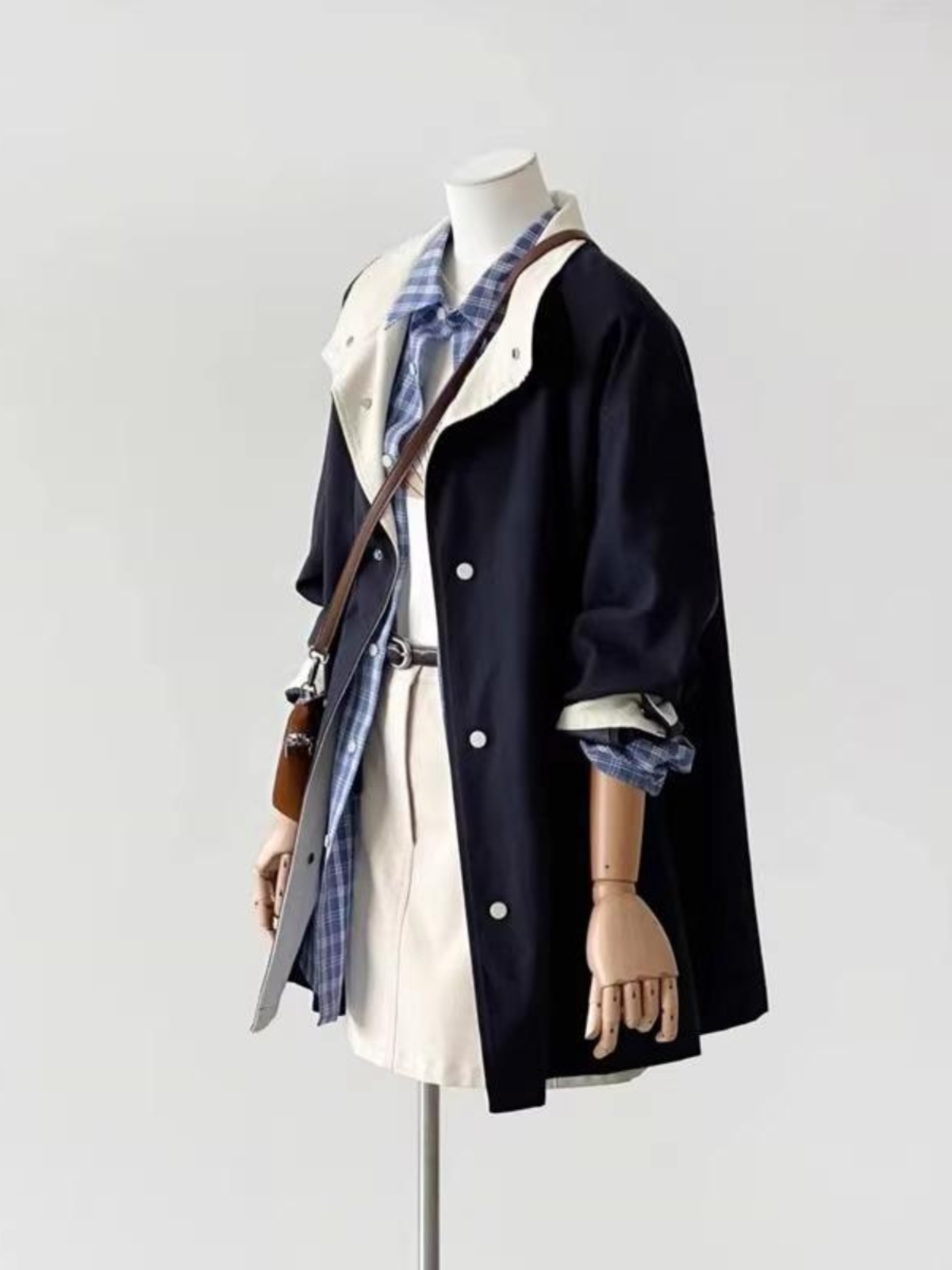 Senhora casaco trench mulher s - Summer Line Clothing Brand avaliação e preço