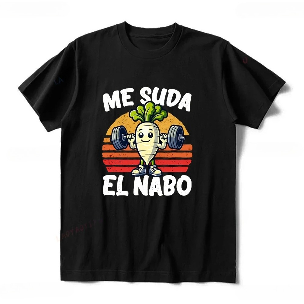 Me Suda El Nabo Camiseta femin - Summer Clothing In Spanish avaliação e preço
