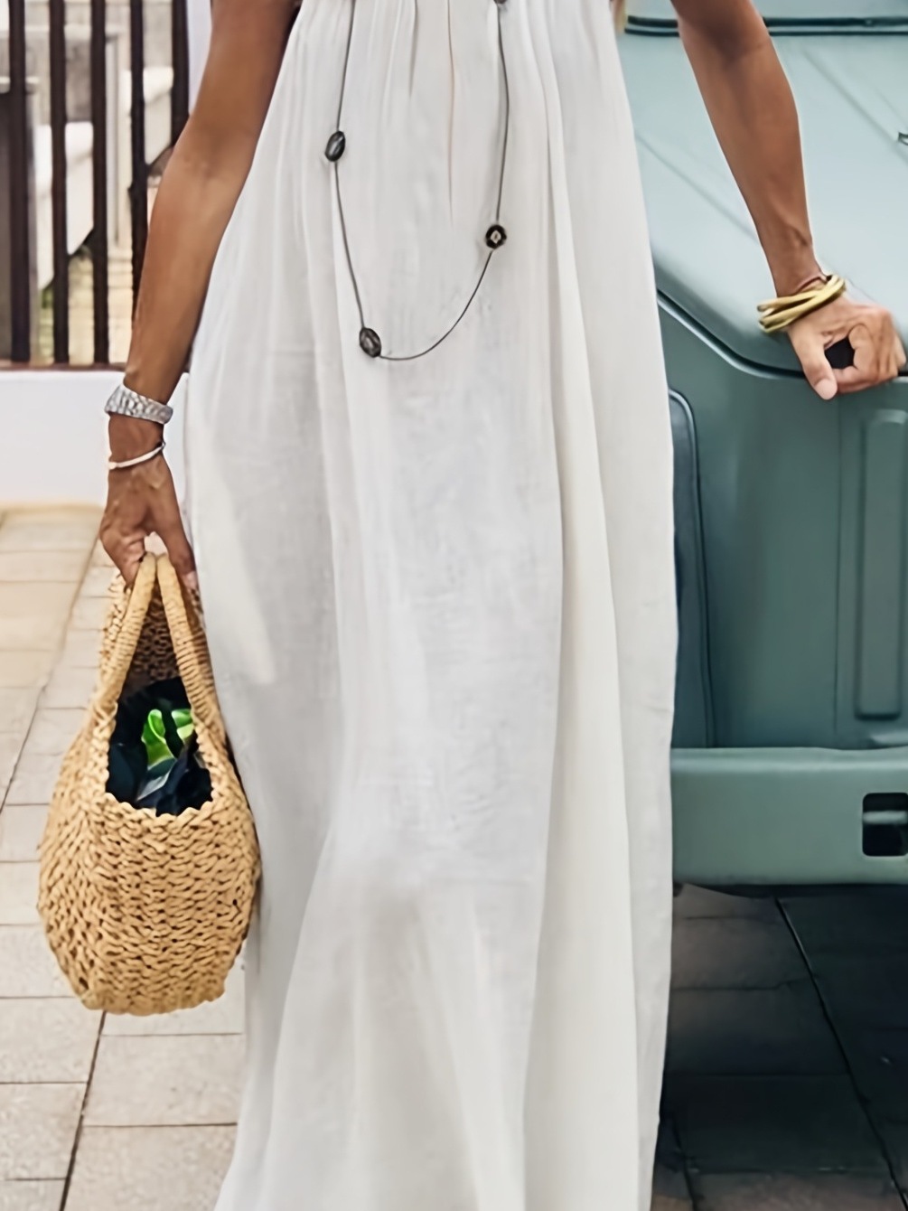 Vestido Feminino Solto Longo p - Summer Line Clothing Brand avaliação e preço