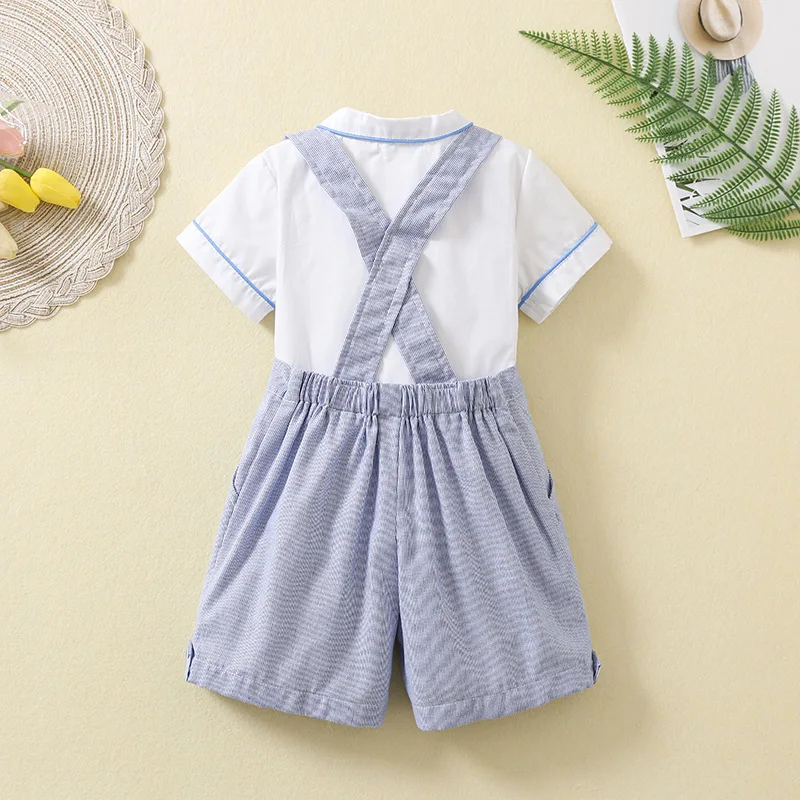 Aniversário bebê menino roupas - Summer Clothing In Spanish avaliação e preço