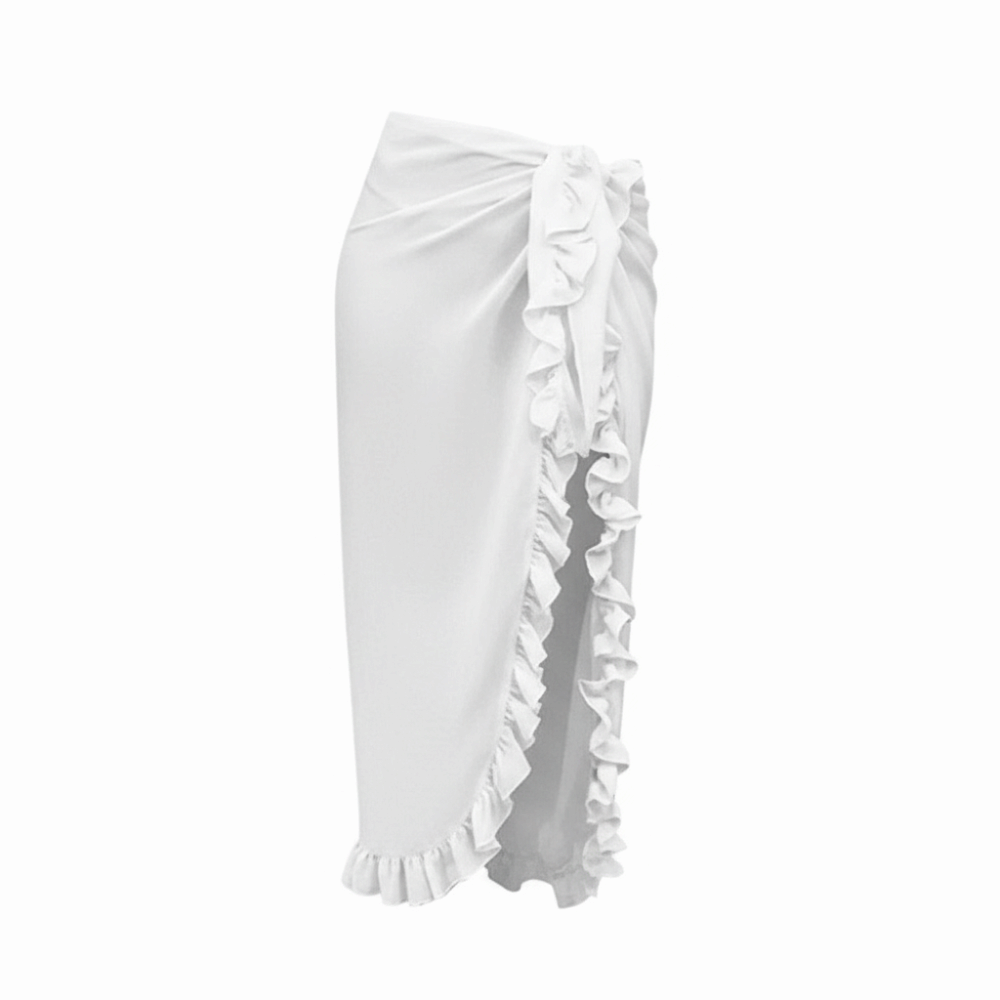 Vestido Pareô Longo de Chiffon - Sarong Pareo Wrap avaliação e preço