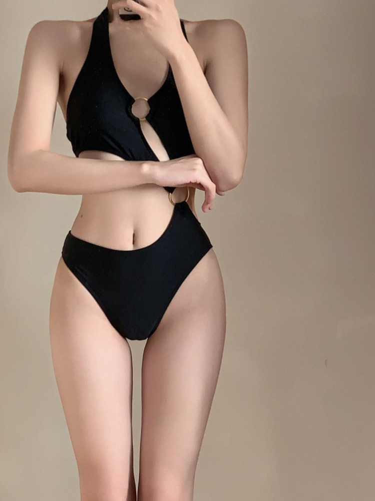 Maiô Feminino Preto Sexy de Ci - Swimsuit One Piece avaliação e preço