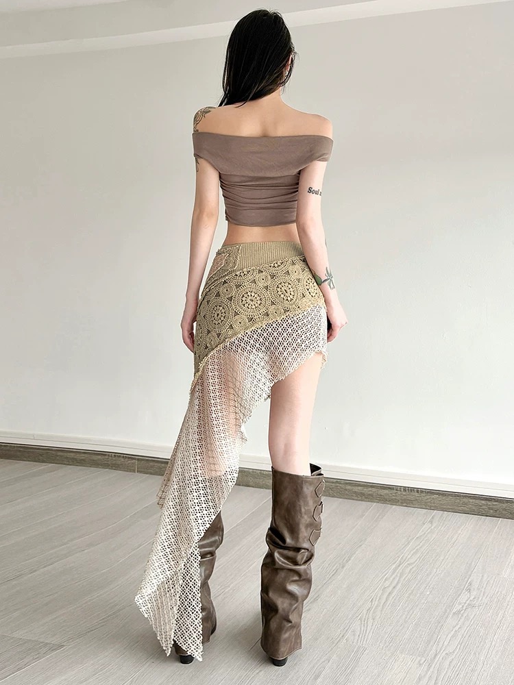 Boêmio estilo vintage saias de - Summer Clothing New Look avaliação e preço