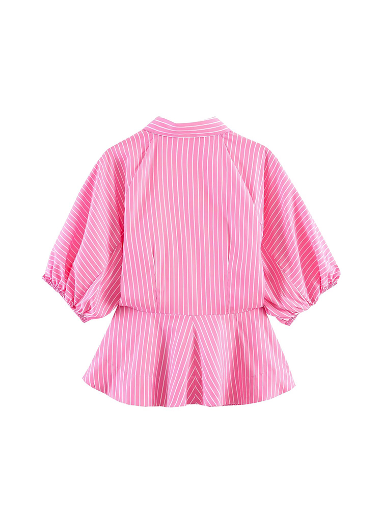 Camisas Femininas Listradas TF - Summer Clothing For Teens avaliação e preço