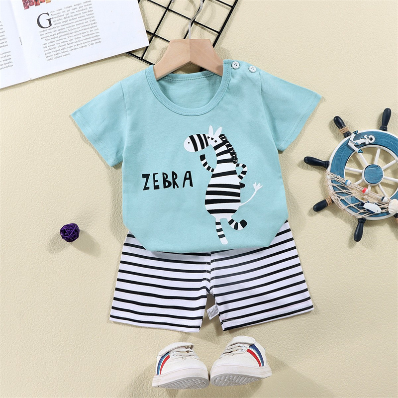 Conjunto de agasalho de algodã - Summer Clothing For Babies avaliação e preço