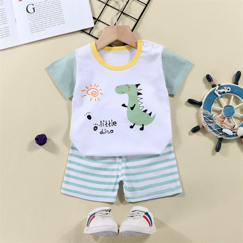Conjunto de agasalho de algodã - Summer Clothing For Babies avaliação e preço
