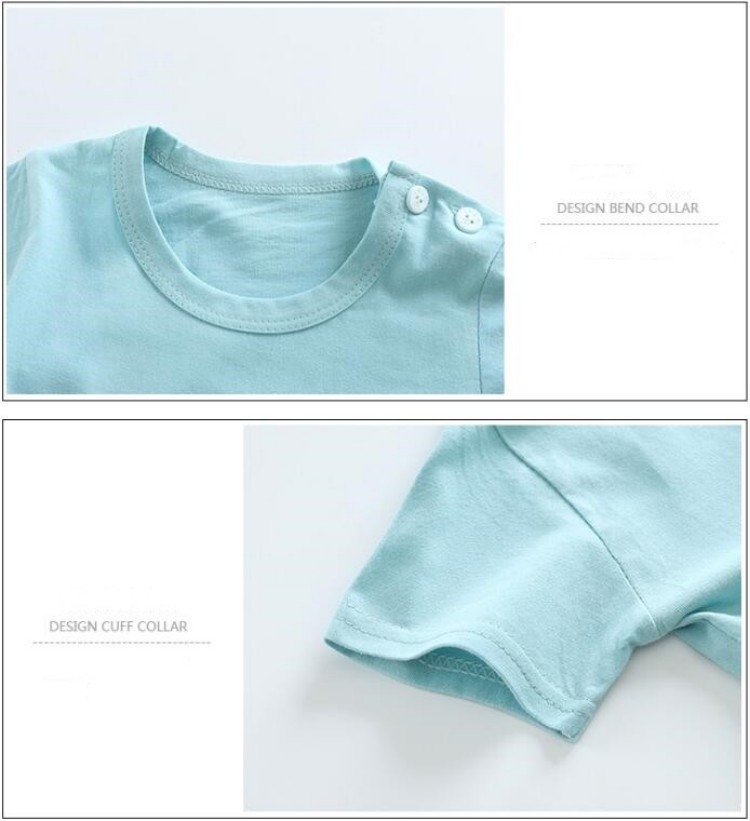 Conjunto de agasalho de algodã - Summer Clothing For Babies avaliação e preço