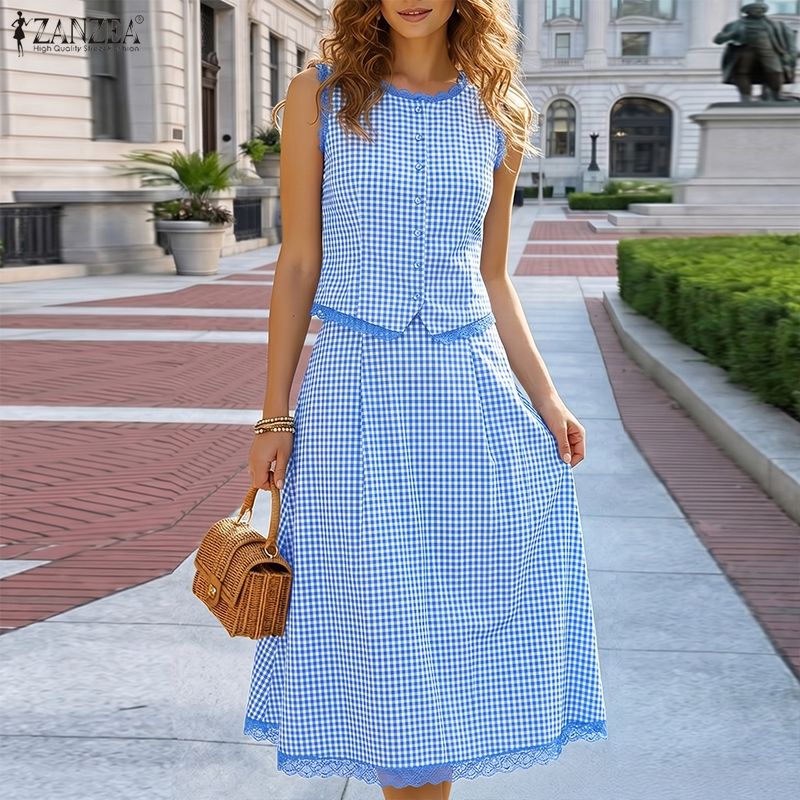 Conjuntos Elegantes Femininos  - Summer Clothing Work avaliação e preço