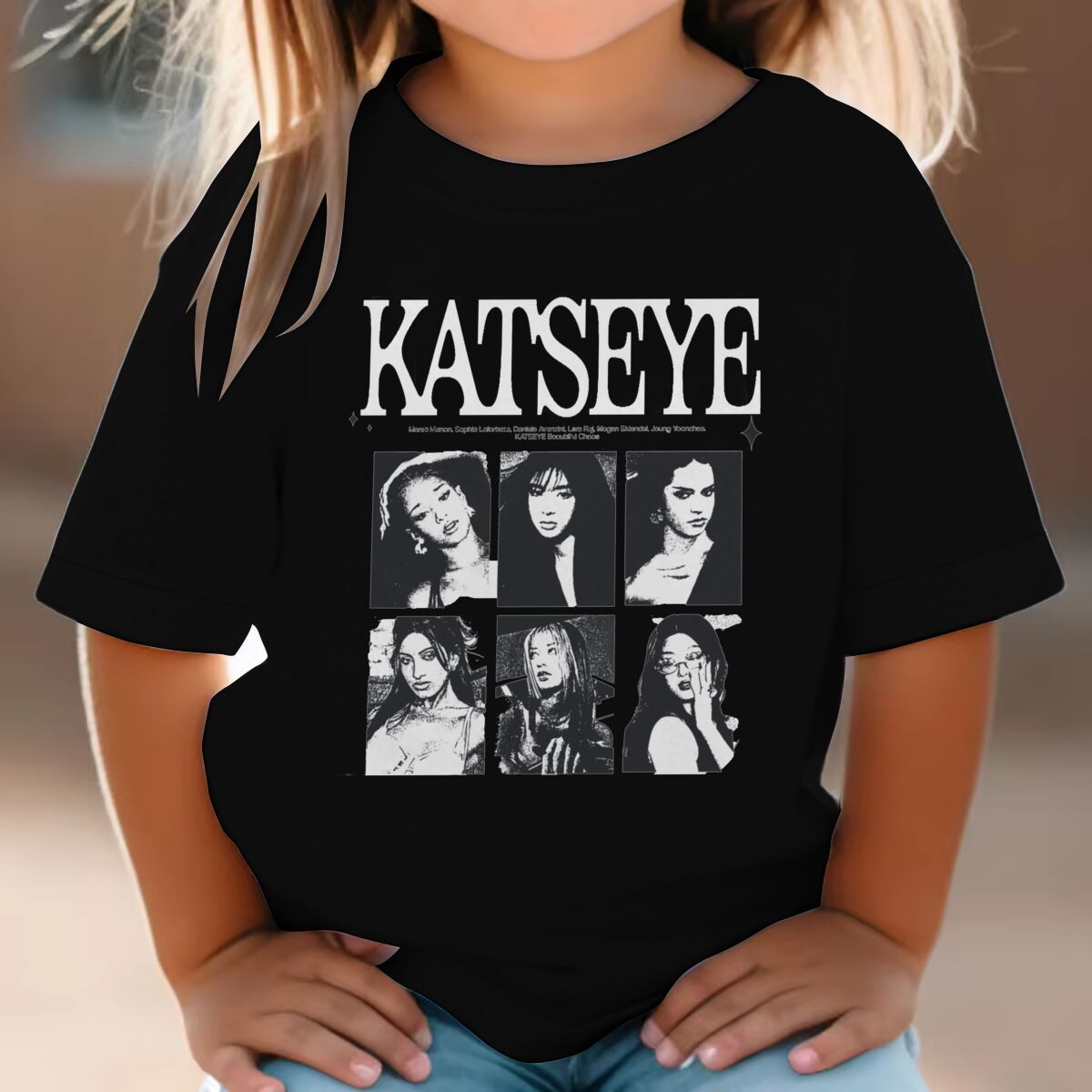 KATSEYE Tops estampados de ver - Summer Clothing For Babies avaliação e preço