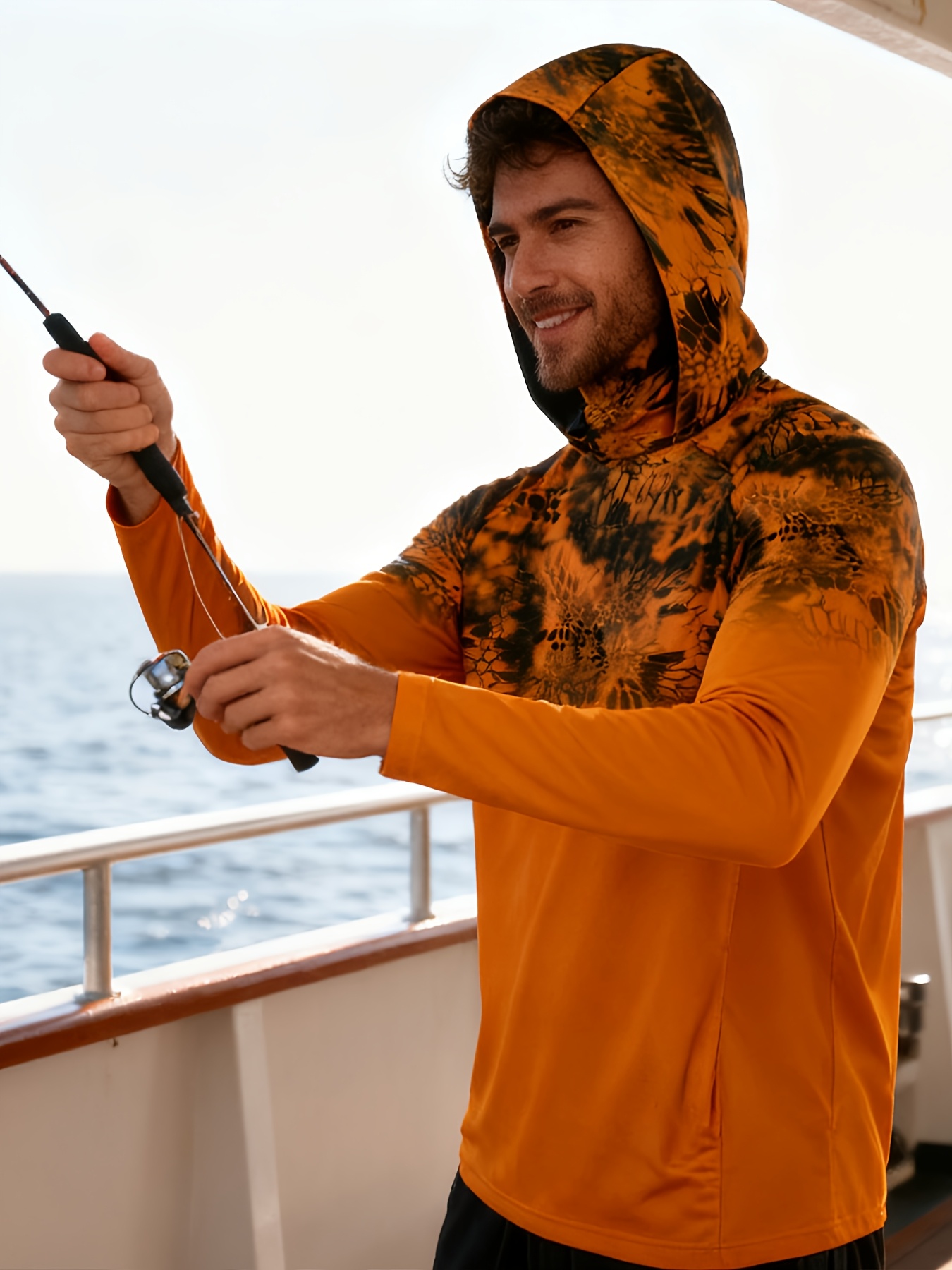 Camisa de Pesca com Proteção U - Summer Clothing Mens avaliação e preço