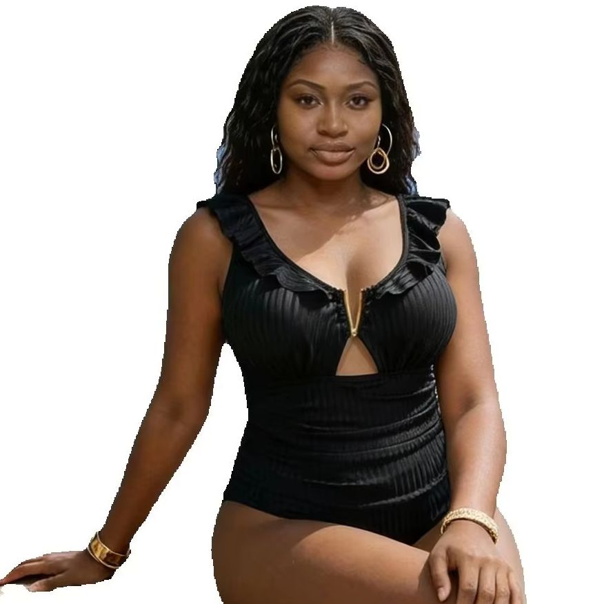 Maiô feminino plus size com ba - Swimsuit One Piece avaliação e preço
