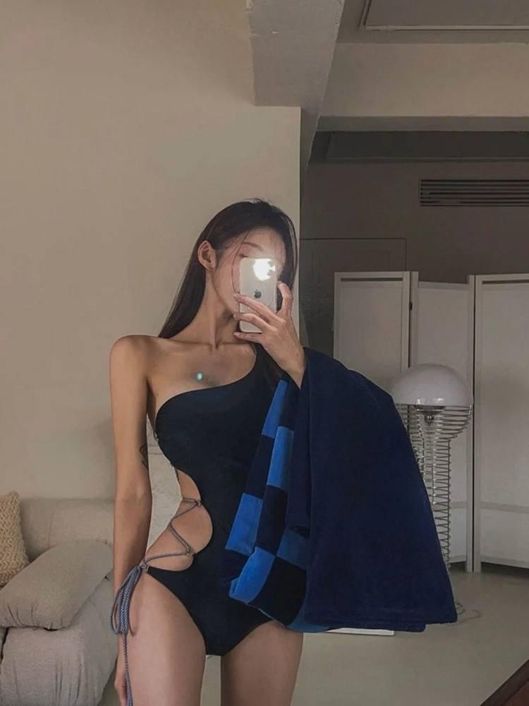 Novo Maiô Feminino Preto 2026  - Swimsuit One Piece avaliação e preço