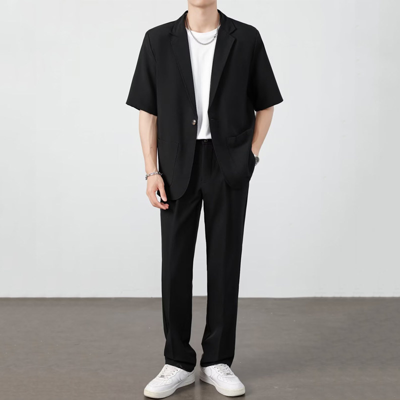 Conjunto de Terno Masculino de - Summer Clothing For Teens avaliação e preço