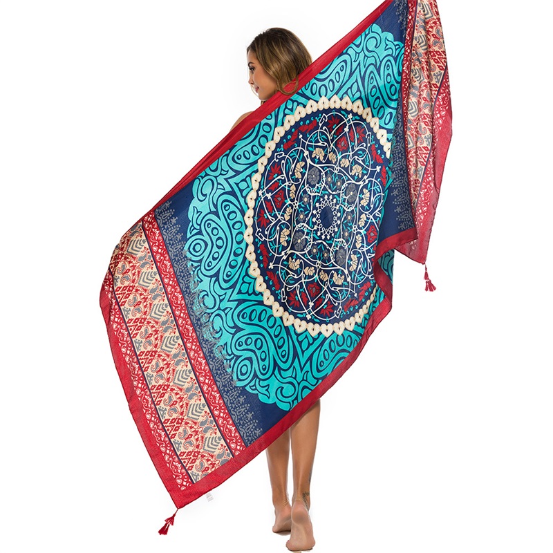 2018 novo 90x180cm sarja algod - Sarong Pareo Wrap avaliação e preço