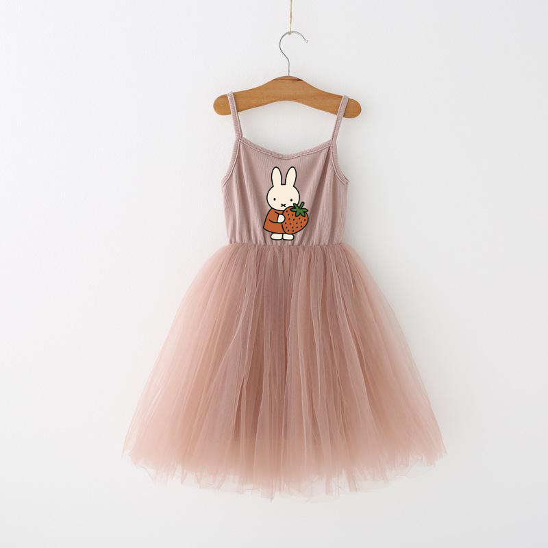 Vestido Infantil Miffy com Alç - Summer Clothing For Babies avaliação e preço