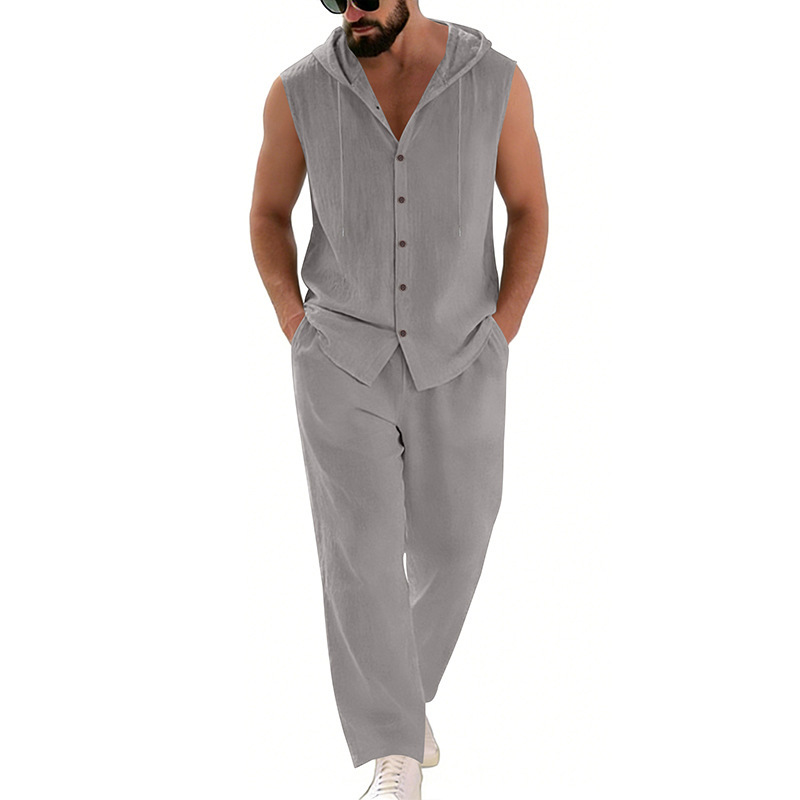 Conjunto de Suéter com Capuz e - Summer Clothing Mens avaliação e preço
