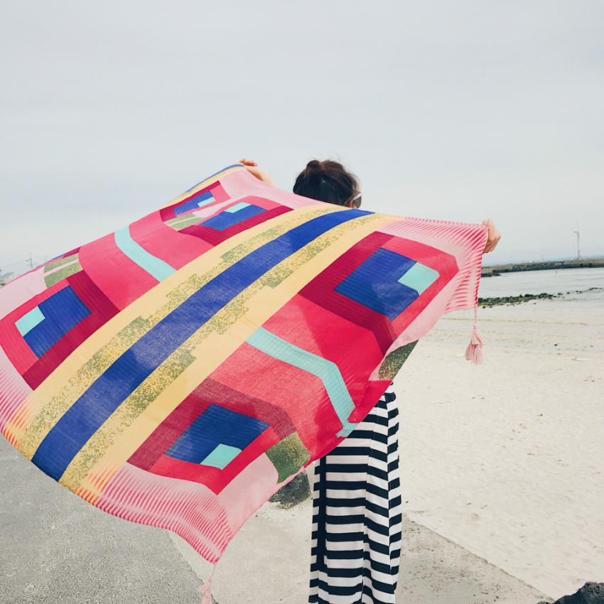 2018 novo algodão de sarja de  - Sarong Pareo Wrap avaliação e preço