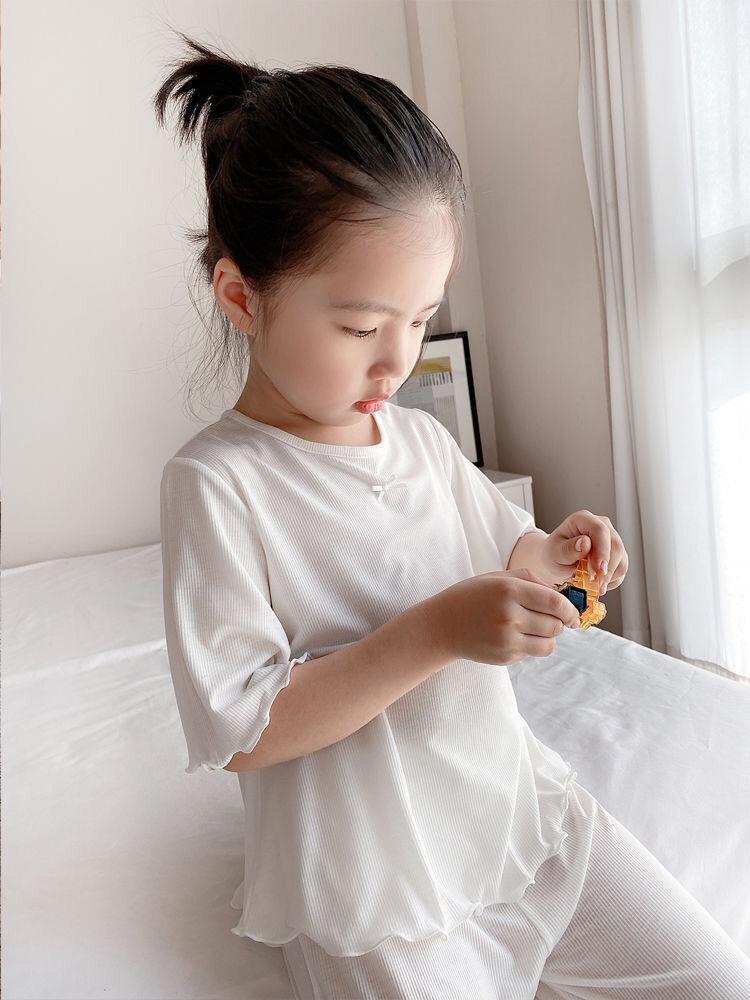 Pijamas Infantis, Roupas para  - Summer Clothing For Teens avaliação e preço