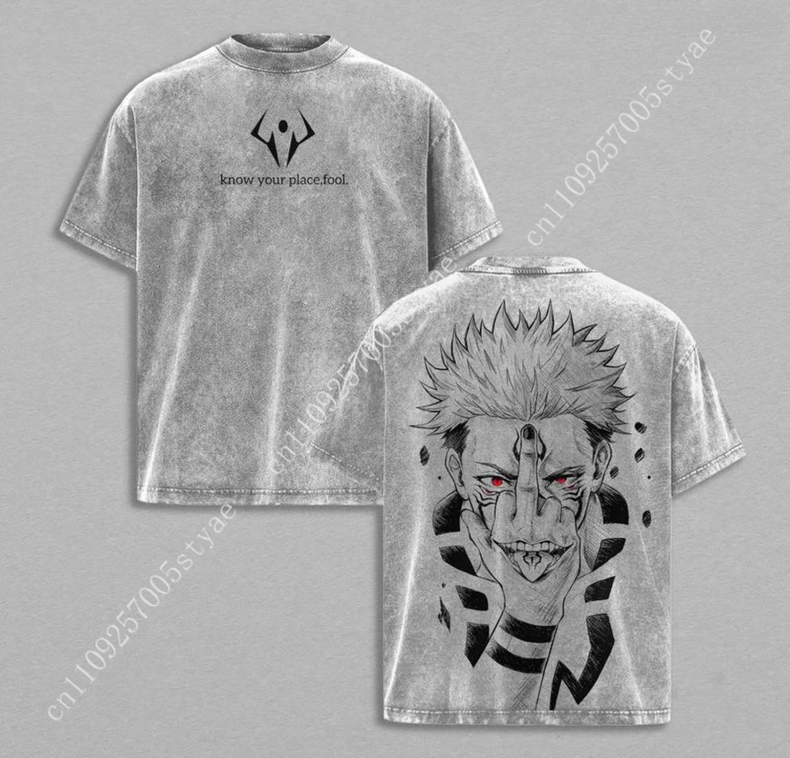 Camiseta Gráfica Anime Ryomen  - Vintage Summer Clothing Men avaliação e preço