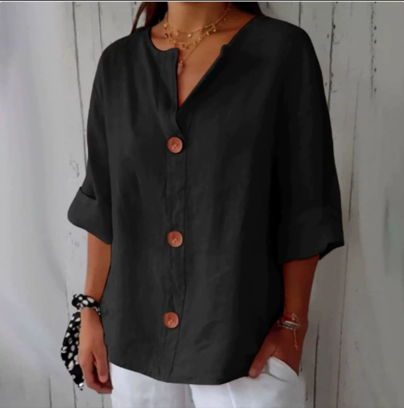 Camisa e Blusas Plus Size Femi - Summer Clothing Office avaliação e preço