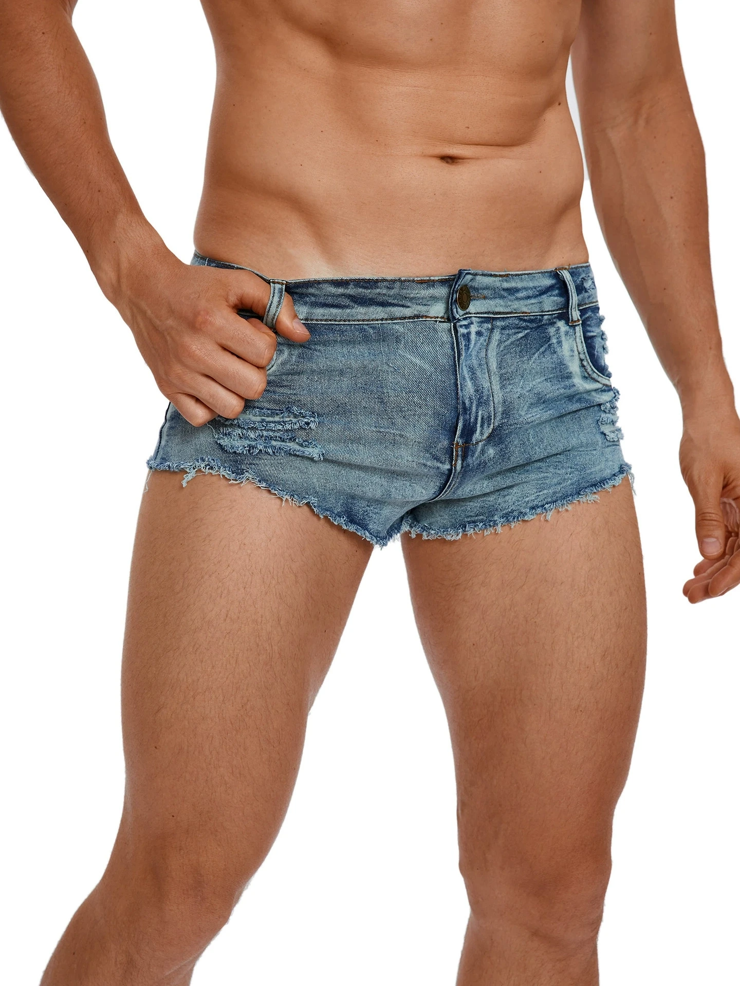 Shorts Jeans Masculinos de Cin - Vintage Summer Clothing Men avaliação e preço