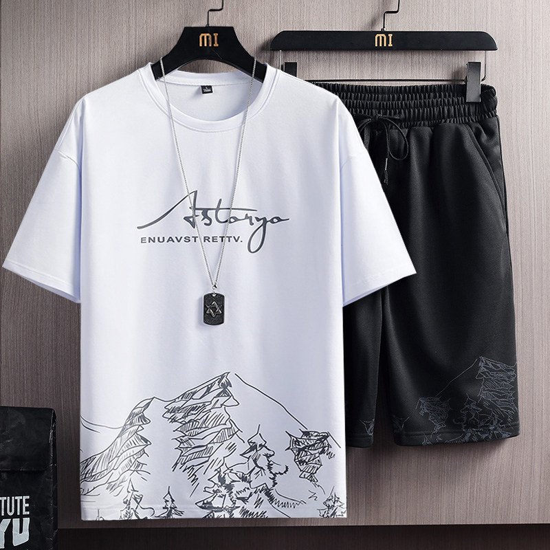 Conjunto de Roupas Masculinas  - Summer Clothing For Teens avaliação e preço