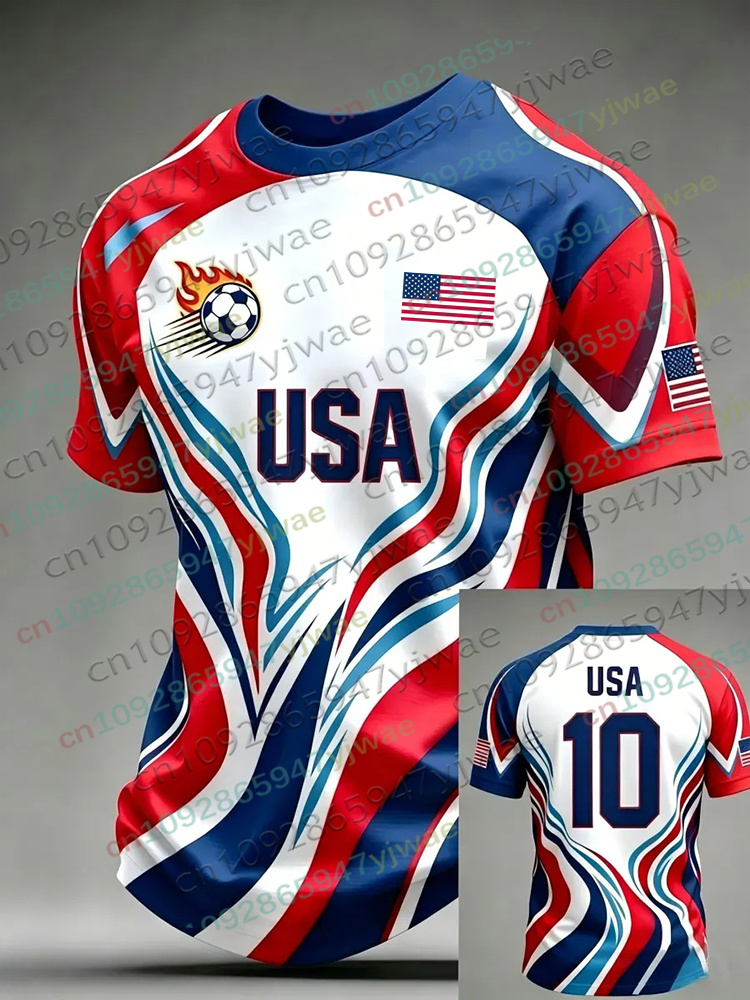 Camisa de Futebol América 2026 - Summer Clothing For Teens avaliação e preço