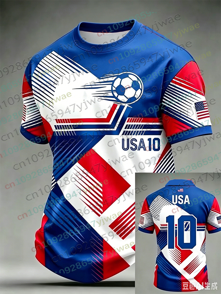Camisa de Futebol América 2026 - Summer Clothing For Teens avaliação e preço